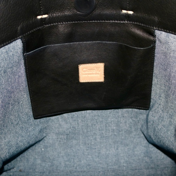 SOLD! ❤️ Clare V. Simple V Tote Bag in Leopard - Picture 9 of 16